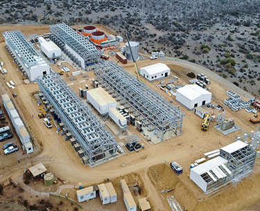 Многоузловая электростанция QUICKSTART 475 МВт (Чили)