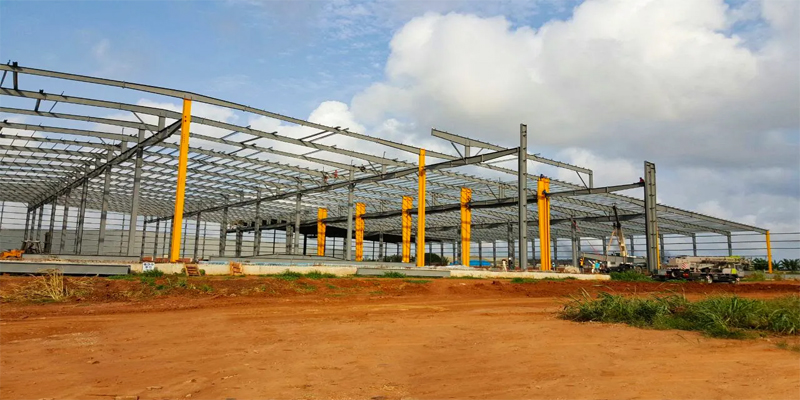 Steel structure beams project-Yumisteel