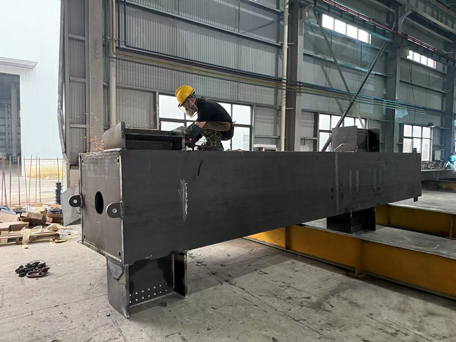 Steel box beams