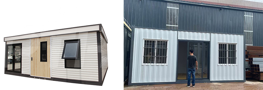 Flat Pack Container House VS Shipping Container House