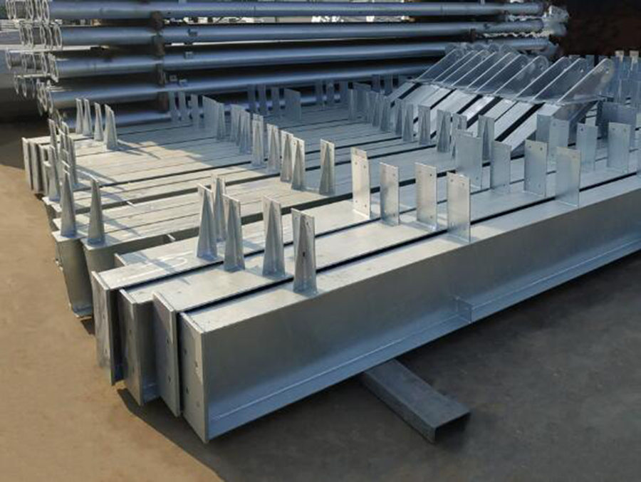 hot-dip galvanized steel structure