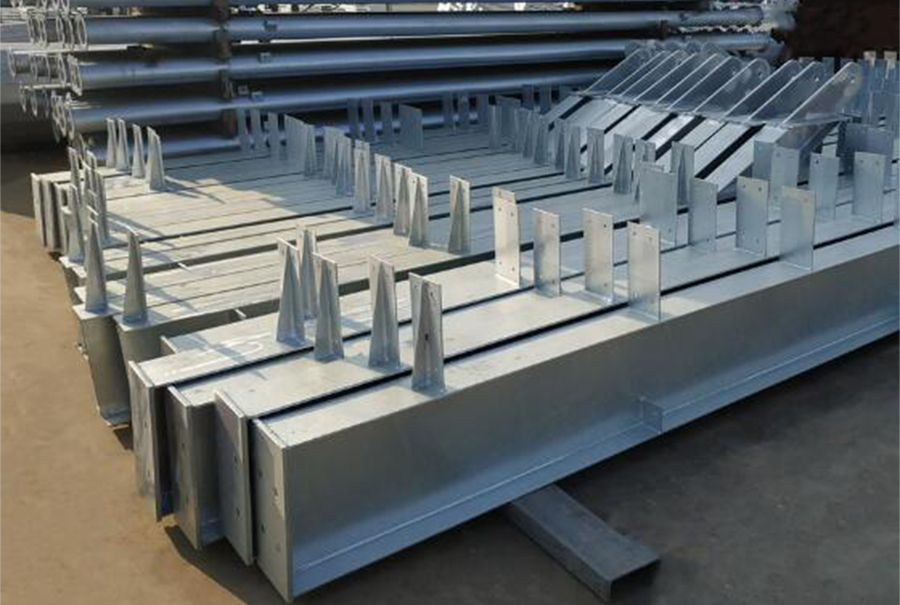 hot-dip galvanized steel structure