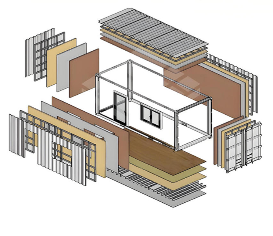 Shipping container house