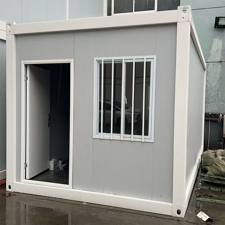 quick-assembly packed container house