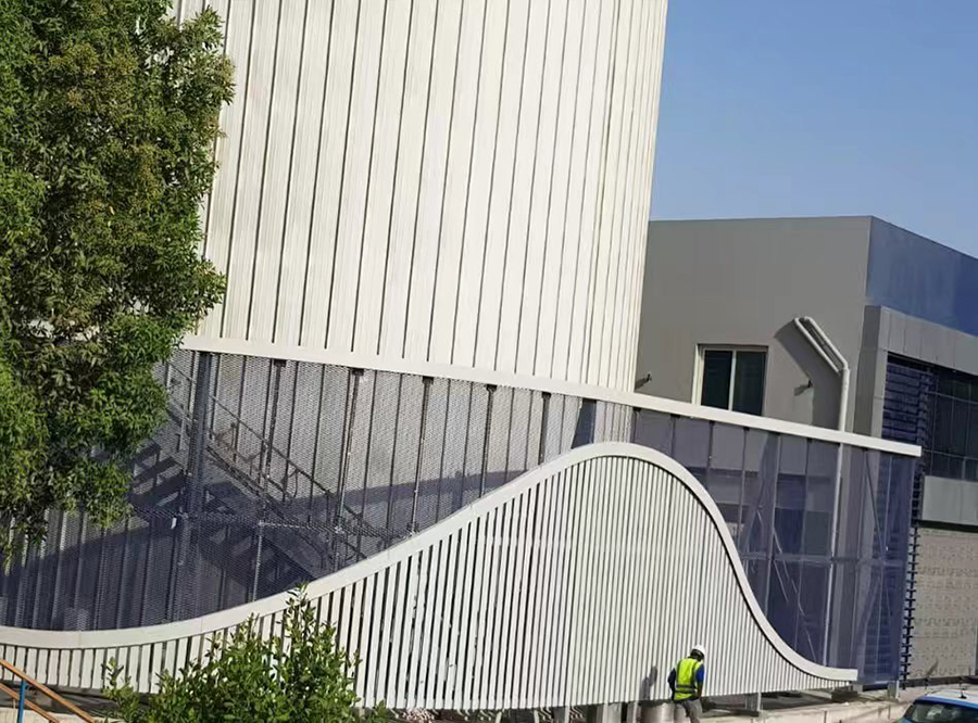 The exterior of Emicool Fence