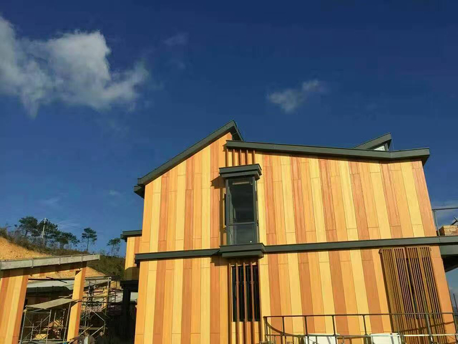 Steel structure villa