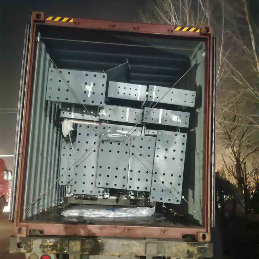 Container loading diagram