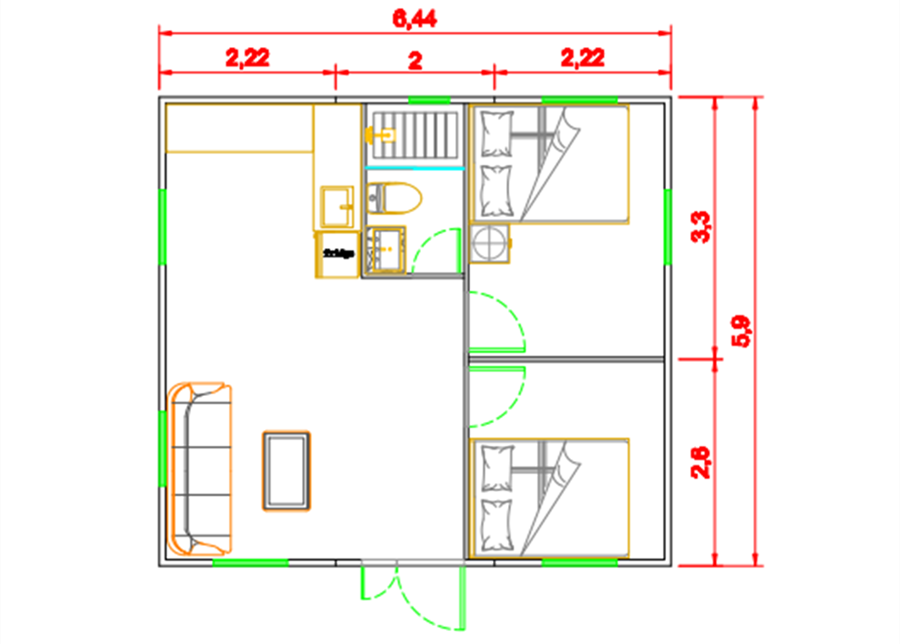 20 sq ft