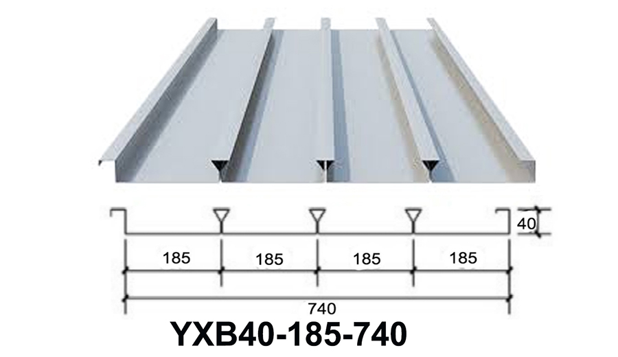 Closed type floor decking sheets Closed type floor decking sheets