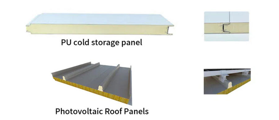 PU sandwich panels