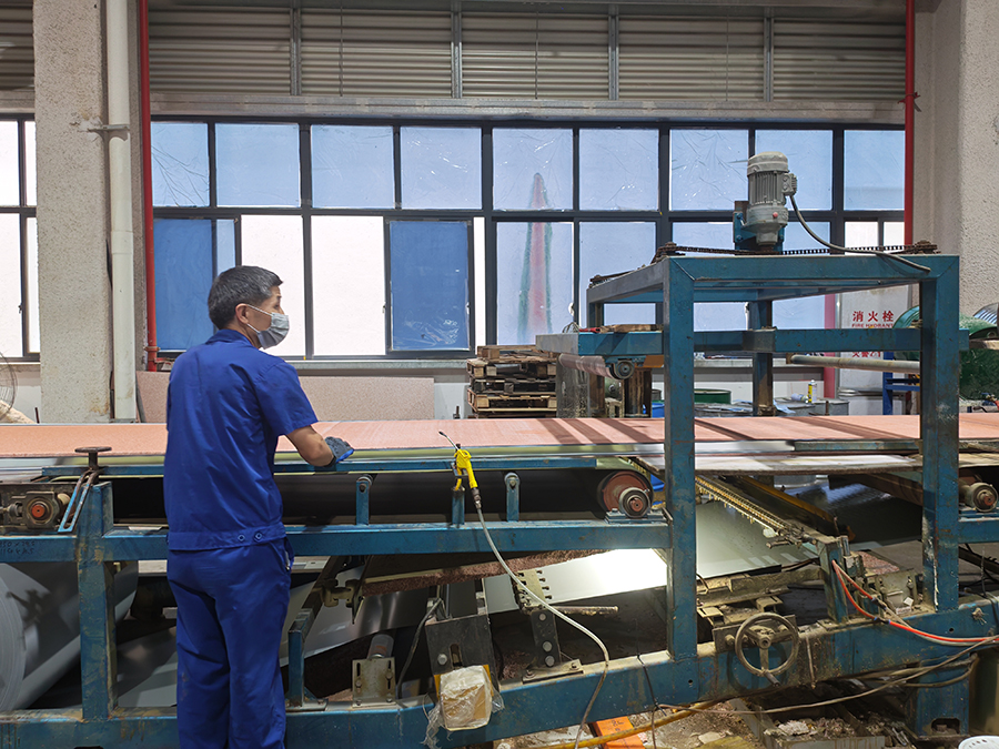NF EPS Sandwich Panels Production