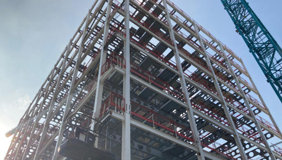 Steel structure building