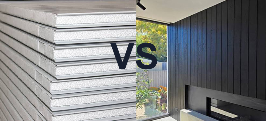 Composite SIP Panels vs. Conventional Cladding Composite SIP Panels vs. Conventional Cladding