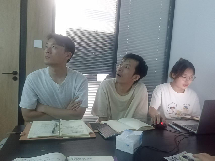 Studying attentively