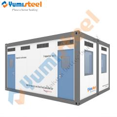 укрытие из сборных контейнеров